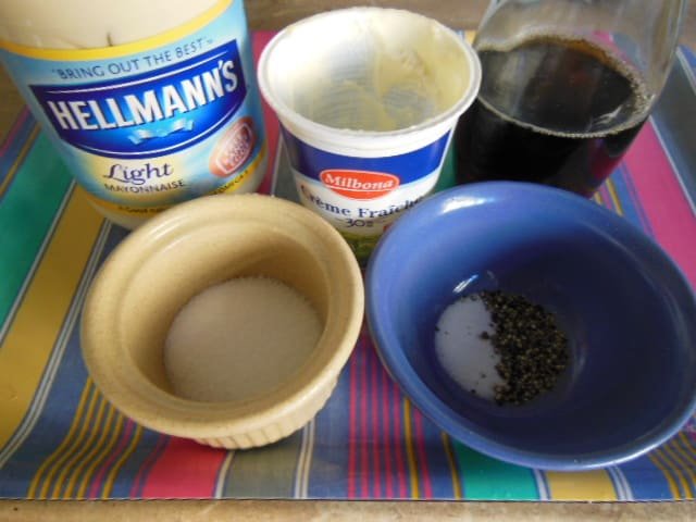 Jamaican Coleslaw Wet Ingredients Jamaican Coleslaw Wet Ingredients